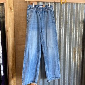 Zara kids wide leg jeans . Elastic waist